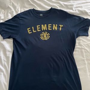 ELEMENT BRAND mens skate shirt size L